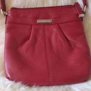 Calvin Klein Red Crossbody Purse